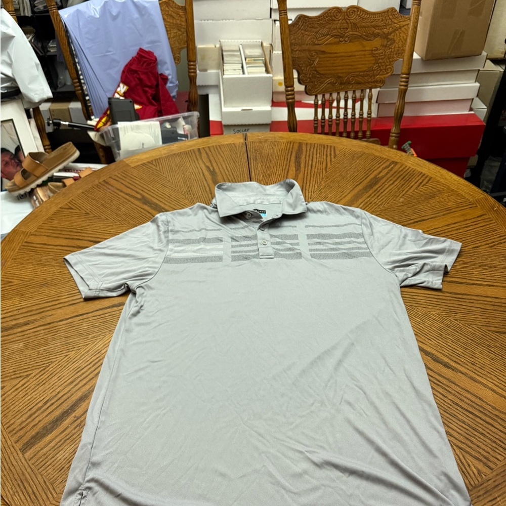 PGA Tour Light Gray Polo Shirt